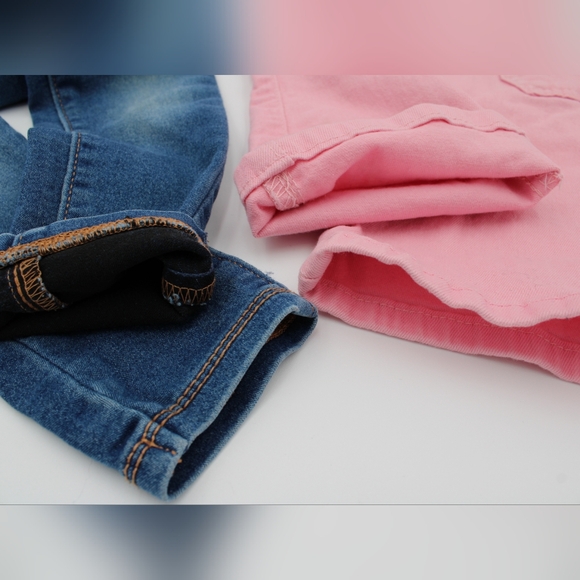 Bundle of 2 Girls Size 5 Jeans – Old Navy & Pink Ivy - Picture 2 of 9